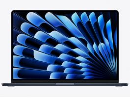 Apple Macbook Air 13,6" M5 10C CPU/10C GPU/16GB/1TB SSD - Éjfekete (MDHF4MG/A) (2026)